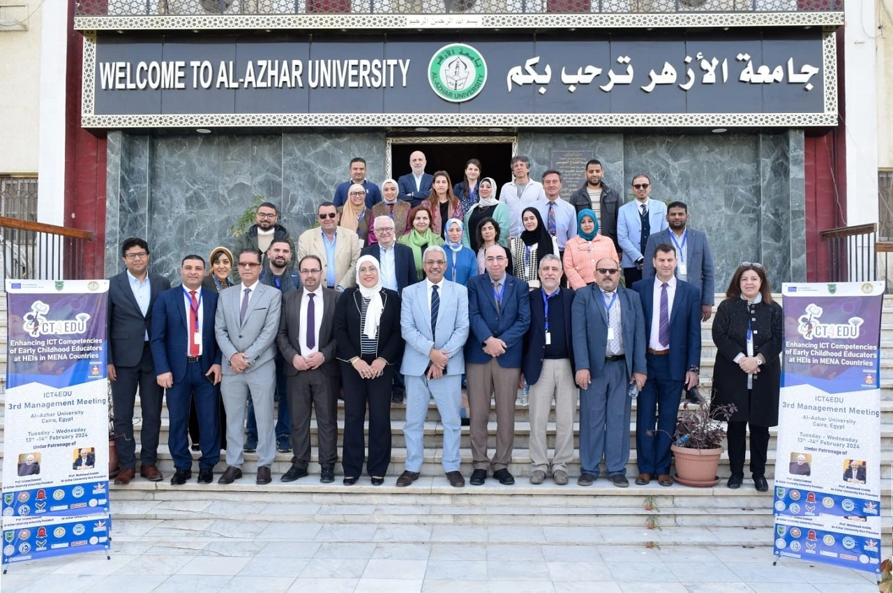 Kadoorie Participates in ICT4EDU Project at Al-Azhar University